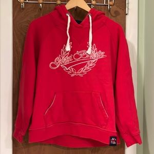 Toggi Team Great Britain red embroidered sweatshirt hoodie size XL